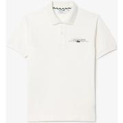 T-paidat & Poolot Lacoste  SHORT SLEEVED RIBBED COLLAR  EU S