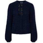 Paksu takki Y.a.s  YAS Bonsa Cardigan L/S - Navy Blazer  EU L