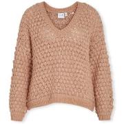 Neulepusero Vila  Evali Knit L/S - Natural Melange  EU S