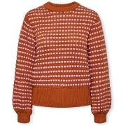 Neulepusero Y.a.s  YAS Dela Knit L/S - Meerkat/Orchid  EU XL