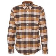 Pitkähihainen paitapusero Barbour  Shirt Valley Tailored - Brown  EU S