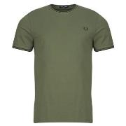 Lyhythihainen t-paita Fred Perry  TWIN TIPPED  EU S