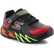 Sandaalit Skechers  S-Lights Flex-Glow Bolt 400138L-BKRD Black/RED  33