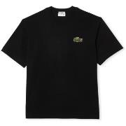 T-paidat & Poolot Lacoste  T-Shirt Loose Fit - Noir  EU S