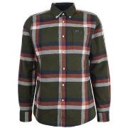 Pitkähihainen paitapusero Barbour  Folley Tailored Shirt - Olive  EU S