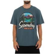 Lyhythihainen t-paita Superdry  -  EU S