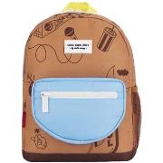 Reppu Hello Hossy  Groovy Kid Backpack - Brown  Yksi Koko