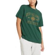 T-paidat & Poolot New Balance  ATHLETICS OVERSIZED CREST T  EU S