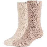 Sukat Skechers  2PPK Wm Cozy Fuzzy Socks  39 / 42