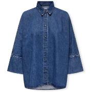 Paita Only  Noos Grace Shirt - Medium Blue Denim  EU S