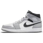 Tennarit Nike  Air Jordan 1 Mid Light Smoke Grey Anthracite  41