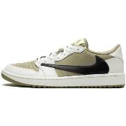 Tennarit Nike  Air Jordan 1 Retro Low Golf Travis Scott Neutral Olive ...