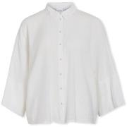 Paita Vila  Aspyn 3/4 Loose Shirt - Cloud Dancer  FR 36