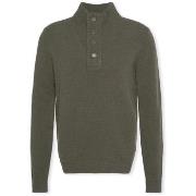 Neulepusero Barbour  Patch Half Zip Knit - Seaweed  EU S