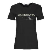 Lyhythihainen t-paita Calvin Klein Jeans  GLOSSY MONOGRAM SLIM TEE  EU...