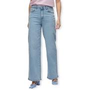 Suorat farkut Vila  Emma Wide Jeans - Light Blue Denim  US 34 / 30