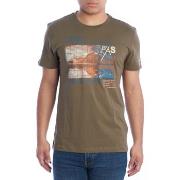 Lyhythihainen t-paita La Martina  YMR312-JS206-03197  EU XXL