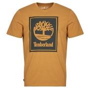 Lyhythihainen t-paita Timberland  STACK LOGO SHORT SLEEVE TEE  EU S