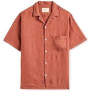 Pitkähihainen paitapusero Portuguese Flannel  Linen Camp Collar Shirt ...