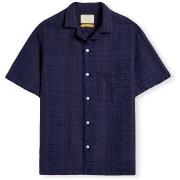 Pitkähihainen paitapusero Portuguese Flannel  Crupao Shirt - Navy  EU ...