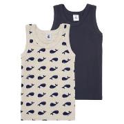 Hihattomat paidat / Hihattomat t-paidat Petit Bateau  2 DEBARDEURS  2 ...