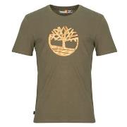 Lyhythihainen t-paita Timberland  KENNEBEC RIVER CAMO TREE LOGO  EU S