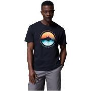 Lyhythihainen t-paita Columbia  Path Lake II Graphic Tee  EU XXL