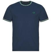 Lyhythihainen t-paita Fred Perry  TWIN TIPPED T-SHIRT  EU XXL