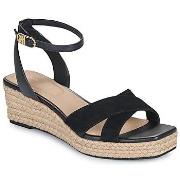 Sandaalit Tommy Hilfiger  LEATHER   SUEDE MID WEDGE ESPAD  37