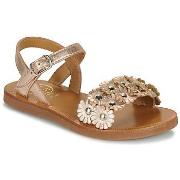 Tyttöjen sandaalit Pom d'Api  PLAGETTE MULTI FLO  31