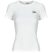 Lyhythihainen t-paita Guess  SS CN SNAP EMBRO SLIM TOP  EU S