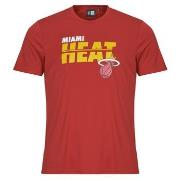 Lyhythihainen t-paita New-Era  NBA ESSENTIALS TEE MIAMI HEAT  EU S