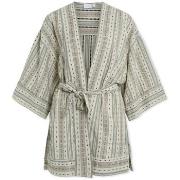 Paksu takki Vila  Senso Kimono - Birch/Embroidery  FR 34
