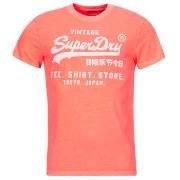 Lyhythihainen t-paita Superdry  LOGO NEON  EU XXL