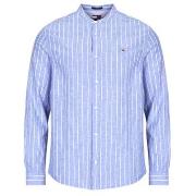 Pitkähihainen paitapusero Tommy Jeans  TJM LINEN MIX BND STP SHRT EXT ...