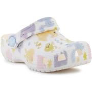 Tyttöjen sandaalit Crocs  Classic Pastel Pets Clog T 210989-0WV Chalk ...