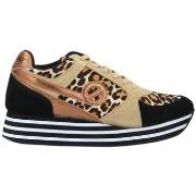 Kengät No Name  PARKO JOGGER W  CAMEL/BLACK PARKO JOGGER LEO/SUEDE  36