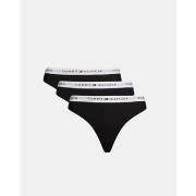Alushousut Tommy Hilfiger  UW0UW055300SI 3 PACK THONG  EU S