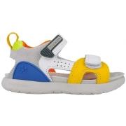 Poikien sandaalit Biomecanics  Kids Sandals 252218-C - Blanco/Amarillo...