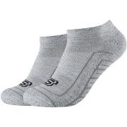 Urheilusukat Skechers  2PPK Basic Cushioned Sneaker Socks  35 / 38