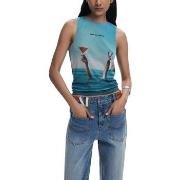 Hihattomat paidat / Hihattomat t-paidat Desigual  REPRIS TS SUMMER 25W...