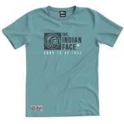 Lyhythihainen t-paita The Indian Face  Born to be Free  EU L