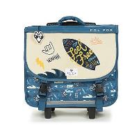 Koululaukku Pol Fox  CARTABLE TROLLEY 38 CM A ROULETTES  Yksi Koko