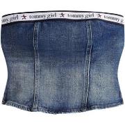 Paita Tommy Hilfiger  TOMMY GIRL DENIM TUB DW0DW21221  EU S