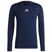 Lyhythihainen t-paita adidas  Techfit Climawarm LS  EU M