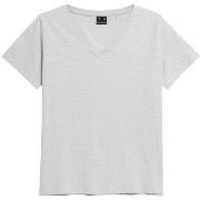 Lyhythihainen t-paita 4F  SS23TTSHF582CHODNYJASNYSZARY  EU S