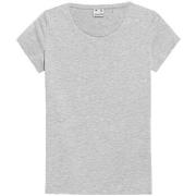 Lyhythihainen t-paita 4F  SS23TTSHF580CHODNYJASNYSZARY  EU L