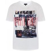 Lyhythihainen t-paita Emporio Armani  Tshirt Bianco  EU S
