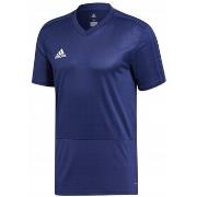 Lyhythihainen t-paita adidas  Condivo 18 Training Jersey  EU S