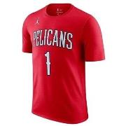 Lyhythihainen t-paita Nike  Nba New Orleans Pelicans Zion Williamson S...